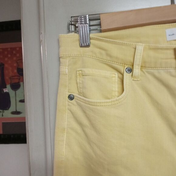 LOFT Modern Frayed Skinny Crop Jeans - Picture 5 of 9